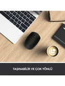 Logitech M171 USB Alıcılı Kablosuz Kompakt Mouse - Siyah - 3
