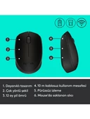 Logitech M171 USB Alıcılı Kablosuz Kompakt Mouse - Siyah - 8