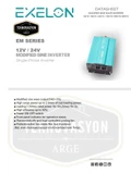Exelon Modifiye Sinüs 3000W 12V İnverter - 2