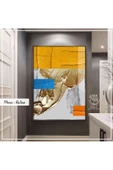 Tablomtr Metal Çerçeveli Gerçek Camlı Tablo Allisha 1li Set - 1