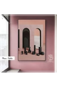 Tablomtr Metal Çerçeveli Gerçek Camlı Tablo Famiar 1li Set - 1