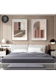Tablomtr Metal Çerçeveli Gerçek Camlı Tablo Gentrice 2li Set - 1