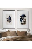 Tablomtr Metal Çerçeveli Gerçek Camlı Tablo Lima 2 Li Set - 1