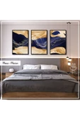 Tablomtr Metal Çerçeveli Gerçek Camlı Tablo Matter 3 Lü Set - 2