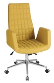 Uzay Ofis Solid Müdür Koltuğu - Sarı - 1