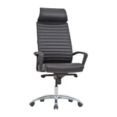 Uzay Ofis Roma Müdür Koltuğu - SİYAH - 1