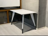 Uzay Ofis Royal Çalışma Masası - Beyaz - Antrasit - 5