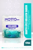 Motto Plus Professional Yaşlanma Karşıtı ve Nemlendirici Kolajen Özlü Banyo Lifli Sabun 130gr. - 1