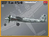 Focke Wulf Ta 154 Moskito Pm Model Gece Avcı Uçağı Demonte Plastik Maketi - 1