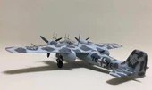 Focke Wulf Ta 154 Moskito Pm Model Gece Avcı Uçağı Demonte Plastik Maketi - 3
