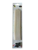 20 cm Beyaz - Pasta Mumu 6'lı - 1