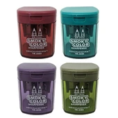 E&D Art Smoky Colors Çift Gözlü Hazneli Kalemtraş - 1 Adet / 3085 - 1