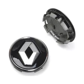 Renault Fluence Jant Göbek Arması Siyah 4 Adet Takım thumbnail 4