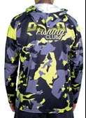 Oslo Performans Balıkçı T-Shirt Kapüşonlu Yellow Camo - 3