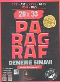 TYT AYT KPSS ALES MSÜ DGS Paragraf 20 x 33 Deneme Sınavı Edebiyat Sokağı - 1