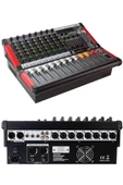 Maxword RPS-8C-1100 Amfili Power Mikser 2x550W Mixer 2x99 DSP Efektli thumbnail 1