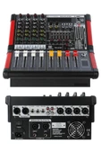 Maxword RPS-4C-800 Amfili Power Mikser 2x400W Mixer 2x99 DSP Efektli thumbnail 3