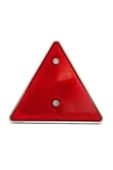 Akyol Üçgen Reflektör Kırmızı 15x14cm Universal - Kırmızı Renk Üçgen Reflektör (10ADET) - 1