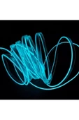 Neon 2 Metre Kristal Mavi Renk Ip Led Araç Içi Ip Torpido Şerit 12v Adaptörlü - 2