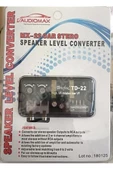 Universal Audiomax Remeto Kontrollü Amfi Çevirici Speaker Converter - 2