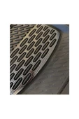 SAFİR Oto Paspasları Hyundai I20 Uyumlu Universal Derin Havuzlu Paspas Krom Karbon 4028seri - 3