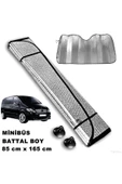 Point Oto Ön Cam Güneşlik Metalize Jumbo Büyük Boy Gümüş Maxi 85 X 165 Cm - 1