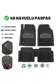 ERGÜL SHOP Kia Stonic 2023 4d Havuzlu Üniversal Yeni Nesil Pro Paspas Siyah - Gri - 1