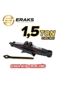 EROĞLU Scissor Jack Cırcırlı Kriko 1,5 Ton Dayanıklı Yeni Üretim Güçlü ! - 1