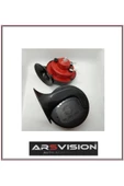 ARSVİSİON AUTO ACCESSORIES Araç Dadat Korna Titreyen Saydırmalı Roleli 2 Li Set Takım - 2