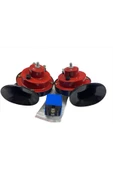 ARSVİSİON AUTO ACCESSORIES Araç Dadat Korna Titreyen Saydırmalı Roleli 2 Li Set Takım - 1