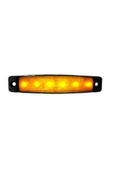 Sanel 6 Ledli 24 Volt Parmak Lamba Sarı (10 Adet) - 1