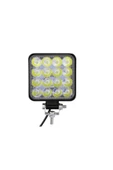 Carub Off Road Beyaz Işık Sis Farı Lambası 16 Led Kare 12-24v 48 Watt 20 Adet - 2