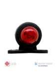 KIR OTOMOTİV Mini Takoz Tek Ledli Sarı-kırmızı 12v-24v - 2
