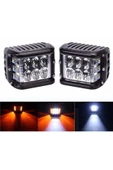 Carub 12 Ledli 36watt Çakarlı Projektör Lamba - 3