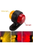 KIR OTOMOTİV Mini Takoz Tek Ledli Sarı-kırmızı 12v-24v - 1