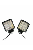 NETOTOMARKET 16 Ledli Çalışma Lambası 2 Adet 12-24 Volt Uyumlu Ücretsiz Kargo En 1 Yıl Garanti - 1