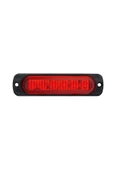 FORMPLAS 6 Ledli Mercekli Çakar Lamba Kırmızı 12-24v - 1