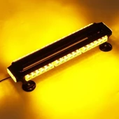 ARSVİSİON TEPE ÇAKAR LAMBA 3 LED SARI SARI MIKNATISLI 4 YÖNLÜ 12-24V - 1