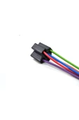Adam Mini Röle Soketi 4 - 5 Fişli Bakır Kablolu Pirinç Terminalli 1.50mm Kablo-5 Fiş Uyumlu - 2