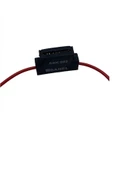 ARSVİSİON AUTO ACCESSORIES Sanel SSK003 Ara Bıçak Sigorta Yuvası Kapaksız Kablolu - 10 Adet - 2