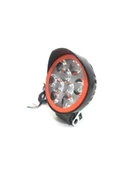 LEDX Motosiklet 9 Ledli Sis Far Çakar Modlu 2 Li Set 12v Led Far - 2