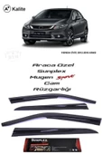 SUNPLEX Honda Civic 12-16 Fb7 Cam Rüzgarlığı Marka Mugen 4'lü - 1