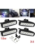 ARSVİSİON 6 Ledli 18w Off Road Gündüz Farı Sis Farı - 1