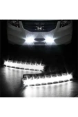 Universal Gündüz Ledi Gündüz Farı Led Sis Farı 8 Led Güçlü - 1