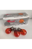 ARS Tek Duy Turuncu Stop Ampul 93 12v 21w 10 Adet (düz Tırnak)Uyumlu - 1