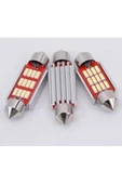 Universal Sofit Led Ampül Siemens Tipi 12 Ledli Beyaz Sofit Tavan Ve Plaka Ampülü 39 Mm Canbus Aleminyum Kasa - 1