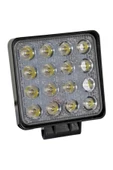 ARS  Offroad Sis Farı 16 Led 48 Wat Çalışma Lambası Ty10-05 16kare - 1