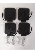 Kgn 4 Adet Off Road Sis Farı Sis Lambası 9 Led Kare Su Geçirmez - 2