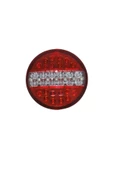 ÇERAY Hamburger Tip Ledli Stop Lamba 12 Volt Römork Karavan 4 Modlu 2 Adet - 2