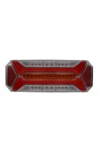 ÇERAY Yeni Star Neon Led Stop Lambası Kayar Sinyalli Kamyon-tır-Dorse-karavan-kamyonet 12x24 Volt 1 ADET - 3